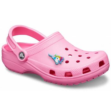 Crocs Classic Shoes Women's Clogs Pink | Australia 0006YXFU